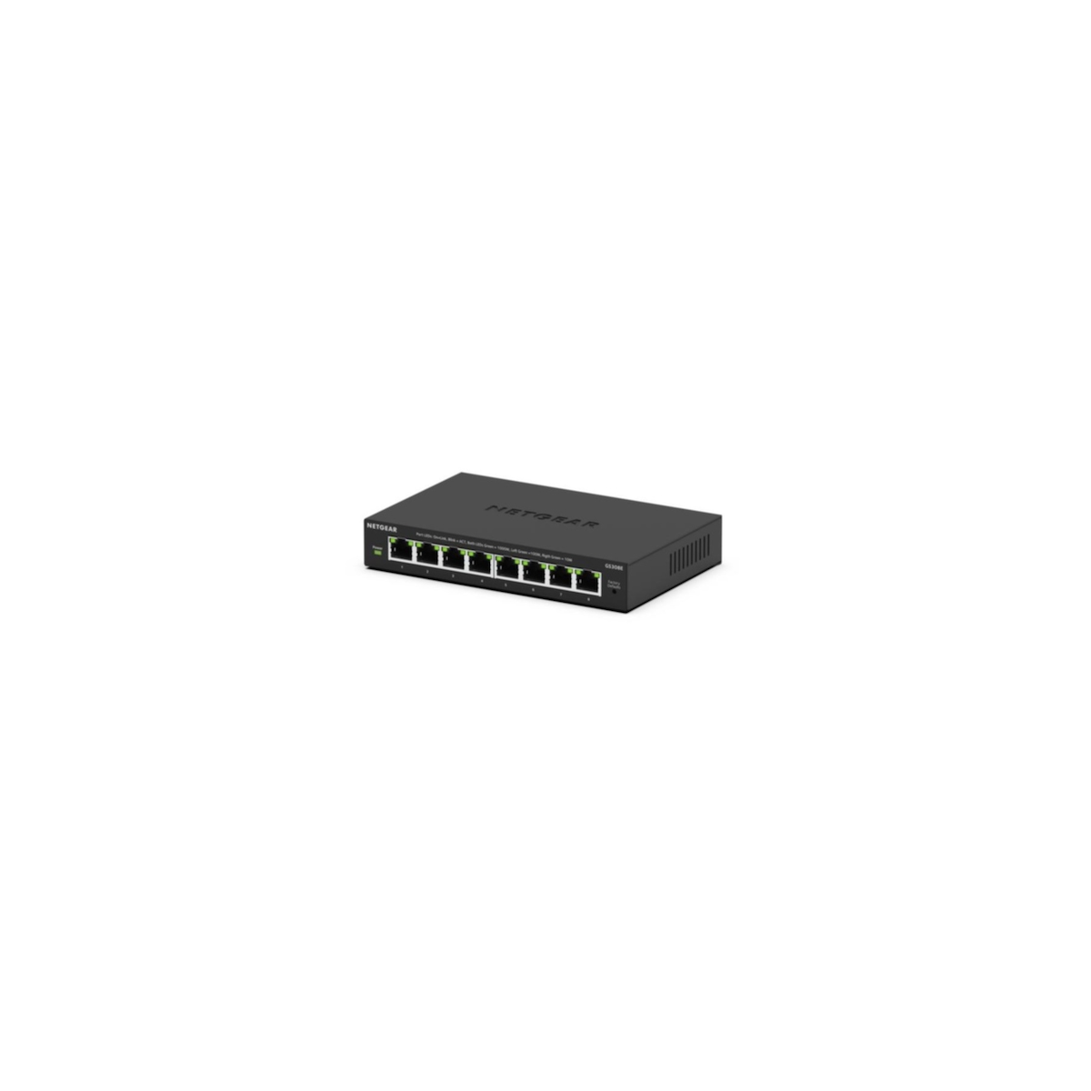 NETGEAR Switch 8-port 10/100/1000 GS308E-400EUS Image