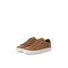 Sneaker JACK & JONES "JFWBALE", Herren, Gr. 45, braun, Lederimitat, casual, Schuhe, mit seitlichem Logo