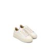 Plateausneaker MARC O'POLO "CORA", Damen, Gr. 41, weiß (sanftes weiß), Glattleder, unifarben, sportlich, Schuhe, Schnürschuh, Halbschuh, Klassik-Sneaker mit gepolstertem Schaftrand