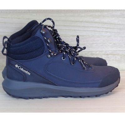 Columbia Shoes | Columbia Trailstorm Peak Mid Hiking Trail Shoe Bm5578-010 Mens Size 7.5 | Color: Black/Gray | Size: 7.5