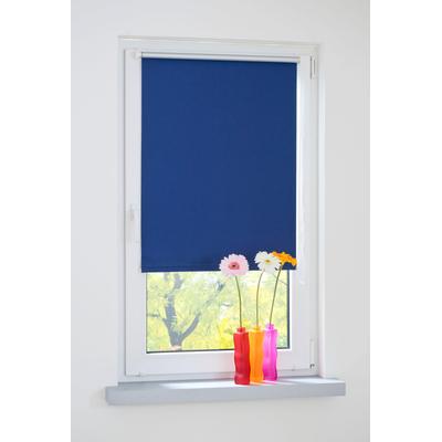 Seitenzugrollo LIEDECO Gr. 8, blau, B:120cm H:150cm, Polyester, Rollos Image