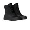 Winterstiefel THE NORTH FACE "W SHELLISTA V SHORTY WP", Damen, Gr. 37,5, schwarz (tnf schwarz, tnf schwarz), Leder, sportlich, Schuhe, wasserdicht
