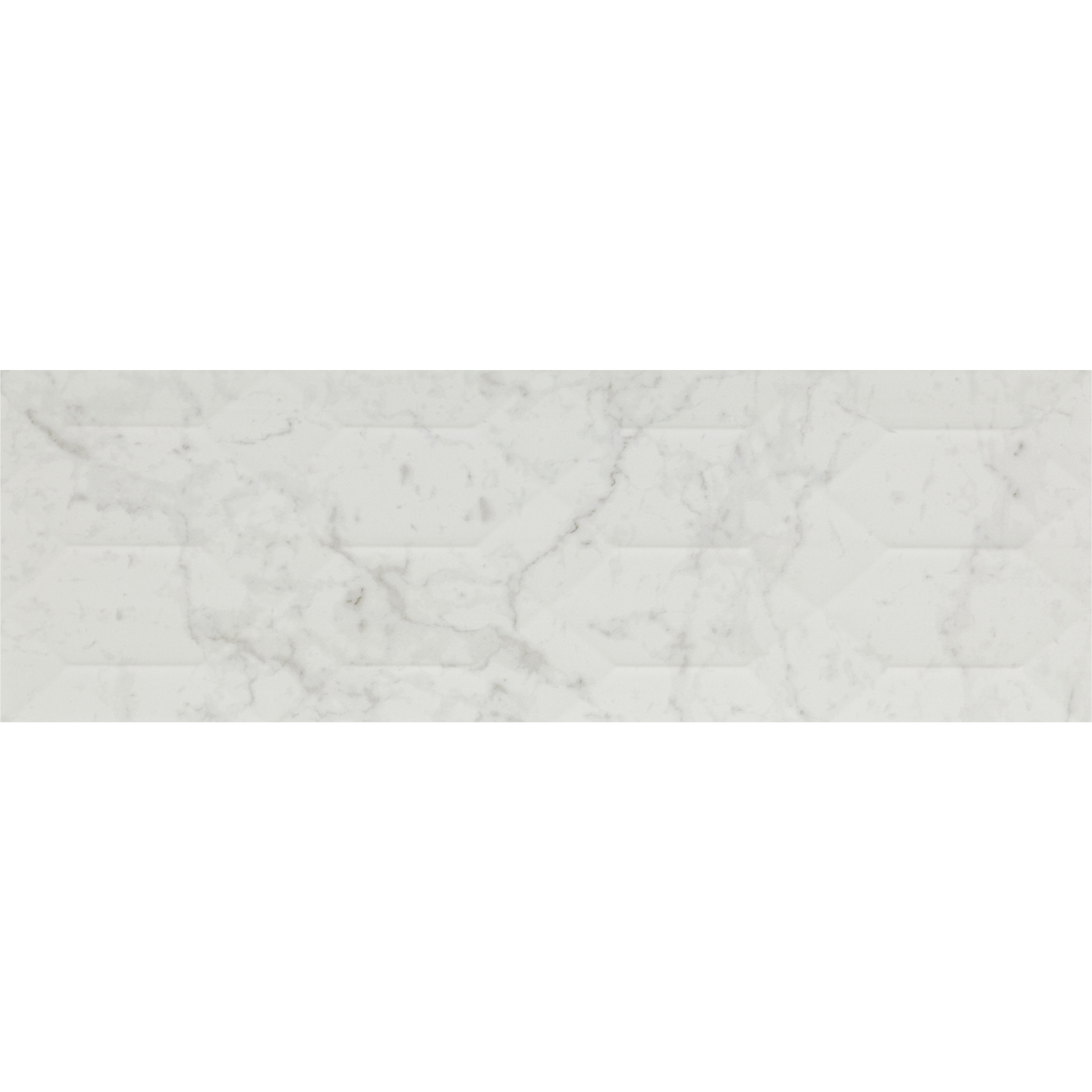 TileHQ 8 x 24 Ceramic Multi-Wave Crest Wall Tile (10 PC per Carton) (12.80 SQFT per Carton)