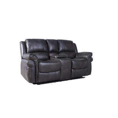 73.2'' Wide Modern Super Soft Vegan Leather Manual Reclining Loveseat