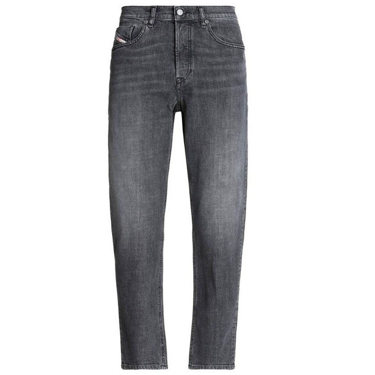 Diesel Herren D-Fining Tapered Jeans (Grau-Waschung) Image