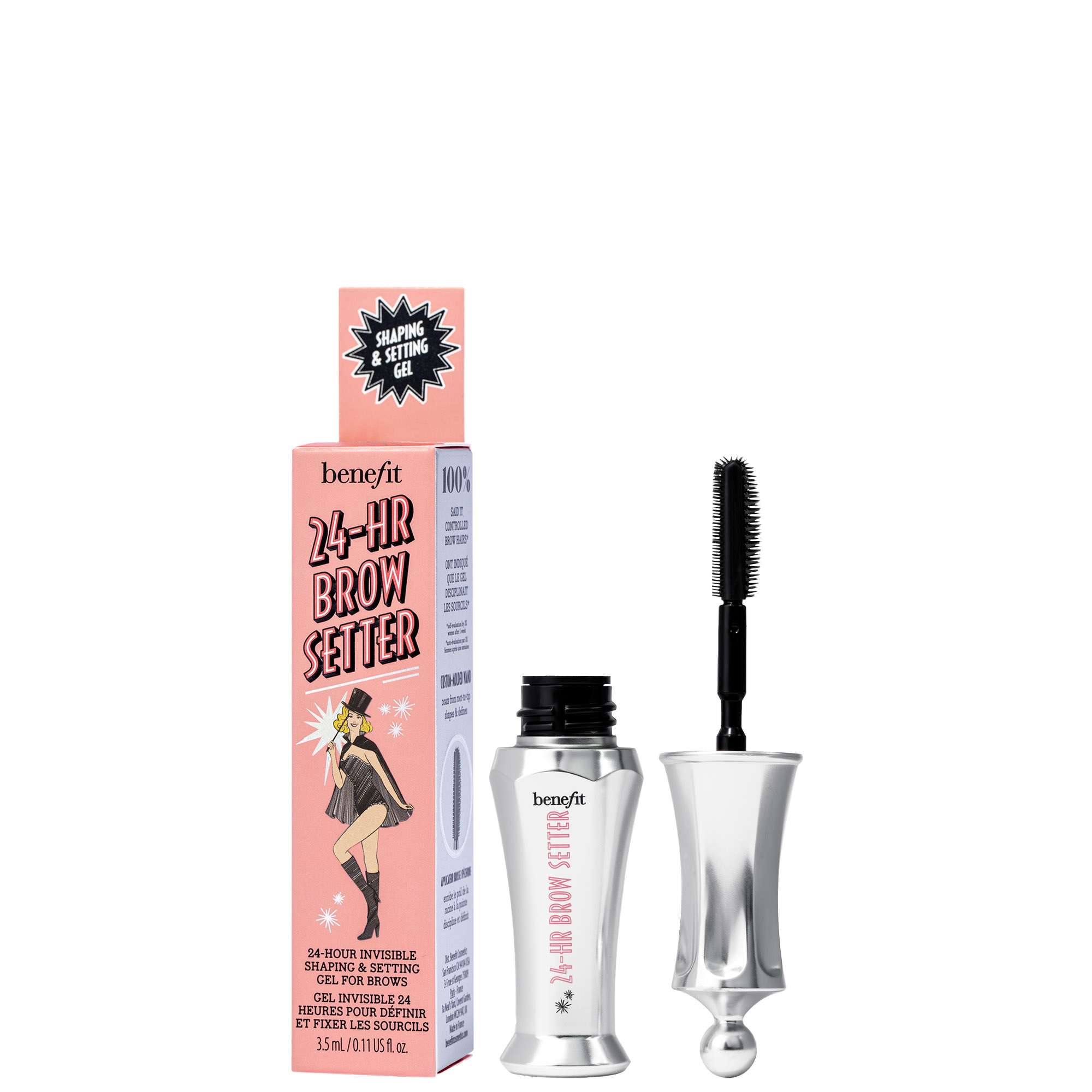 Benefit Minis 24-Stunden Augenbrauen Fixiergel 3,5 ml - Flockenfreie Formel Image