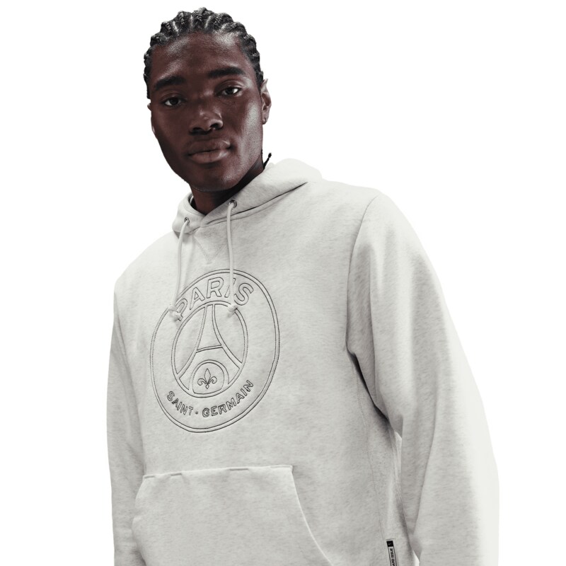 PSG Nike Standard Issue Hoodie - Oatmeal Image