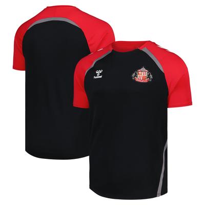 Sunderland Hummel Trainingstrikot – Schwarz Image