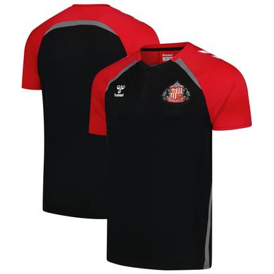Hummel Sunderland Trainingspolo – Schwarz Image
