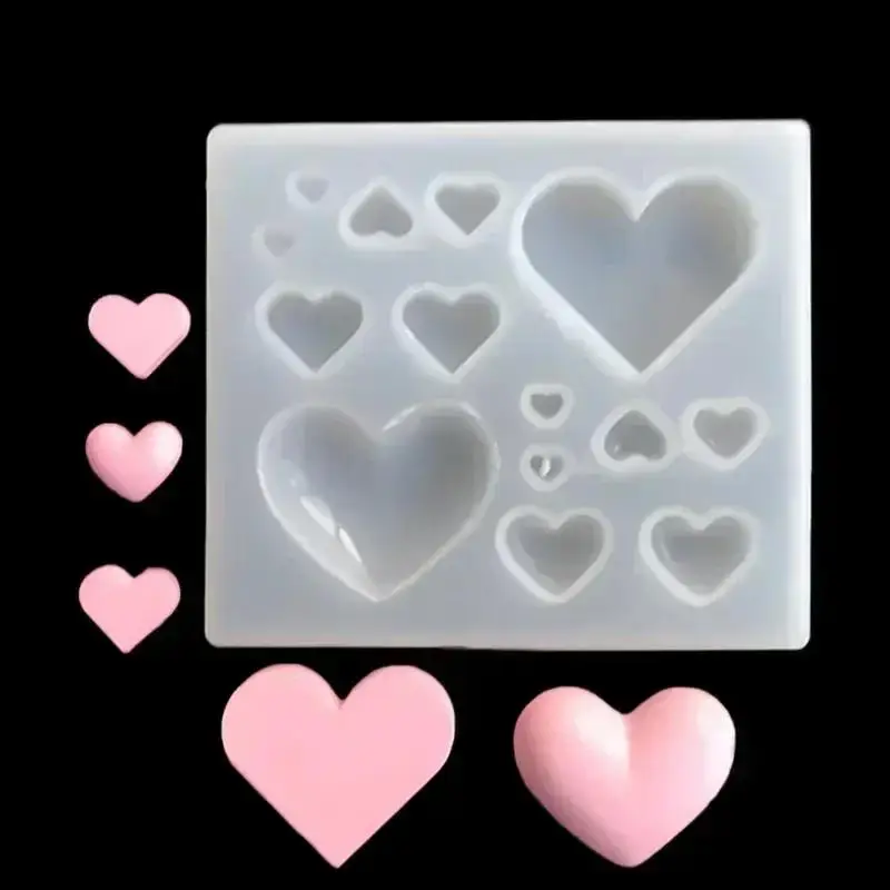 Neue Herz Silikon Fondant Süßigkeiten Form Schokolade Form Kuchen Formen Für Valentinstag Mousse Kuchen Backen Französisch Dessert Brownie Image
