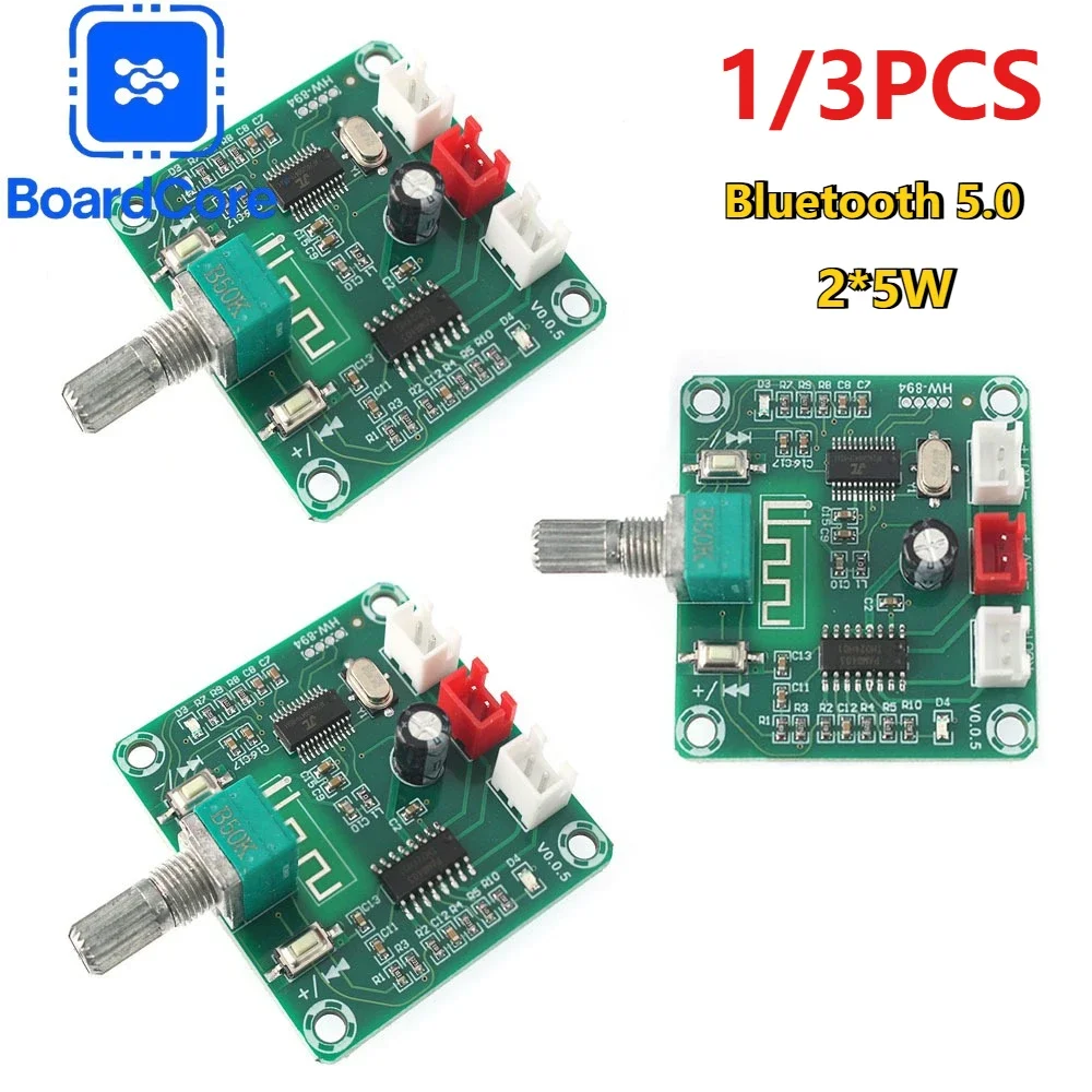 1/3 stücke XH-A158 Bluetooth 5,0 Power Verstärker Bord Pam8403 Kleine Power Dual Kanal DIY Drahtlose Lautsprecher Verstärker Bord 5W * 2 Image