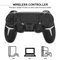 Dual Vibration Mit Touchpad Wireless Gamepad Bluetooth Controller Für PS4 PS3 Konsole Computer PC
