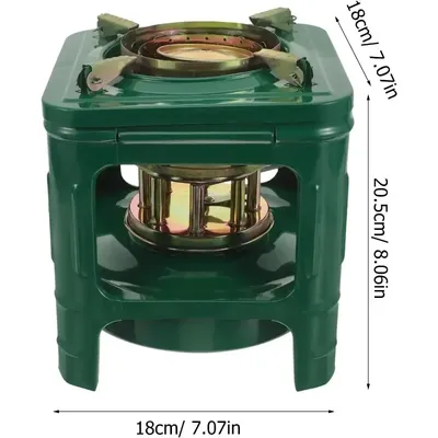 Portable Kerosene Stove Windproof Kerosene Burner Outdoor Camping Heater Patio Picnic Cooking Stove Paraffin Heater Safety