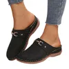 2025, neue Sommer-elegante Damen-High-Heels, Damen-Sommersandalen mit dickem Boden, große lässige Damenschuhe mit dickem Boden
