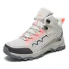Outdoor Wanderschuhe Frauen Lace-up Low-top Atmungsaktive Stoßdämpfende Casual Schuhe Männer Anti-slip Flache Tragen-beständig Schuhe Männer