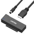 Adattatore portatile da USB 3.0 a SATA Dock per disco rigido esterno da 6 Gbps per cavo HDD SSD da 2,5" 3,5" con alimentazione 12 V per Windows Mac Linux