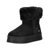 Stiefelette MUSTANG SHOES "Mustang Shoes Stiefelette Lederimitat/Textil", Damen, Gr. 40, schwarz, Lederimitat, Textil, casual, Schuhe