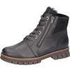 Winterstiefelette WALDLÄUFER "H-XARA", Damen, Gr. 8 (42), schwarz, Nappaleder, Lammfell, unifarben, klassisch, Schuhe, Winterboots, Stiefelette, mit Lammfell, in Komfortweite H = sehr weit