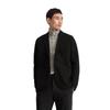 Sweatjacke MARC O'POLO "aus elastischem Bio-Baumwoll-Mix", Herren, Gr. 3XL, schwarz, Obermaterial: 80% Baumwolle, 18% Polyester, 2% Elasthan, unifarben, tailliert, Langarm, Sweatjacken