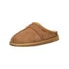 Hausschuh SHEPHERD "Shepherd Hausschuhe Veloursleder", Herren, Gr. 45, braun (chestnut), Veloursleder, casual, Schuhe