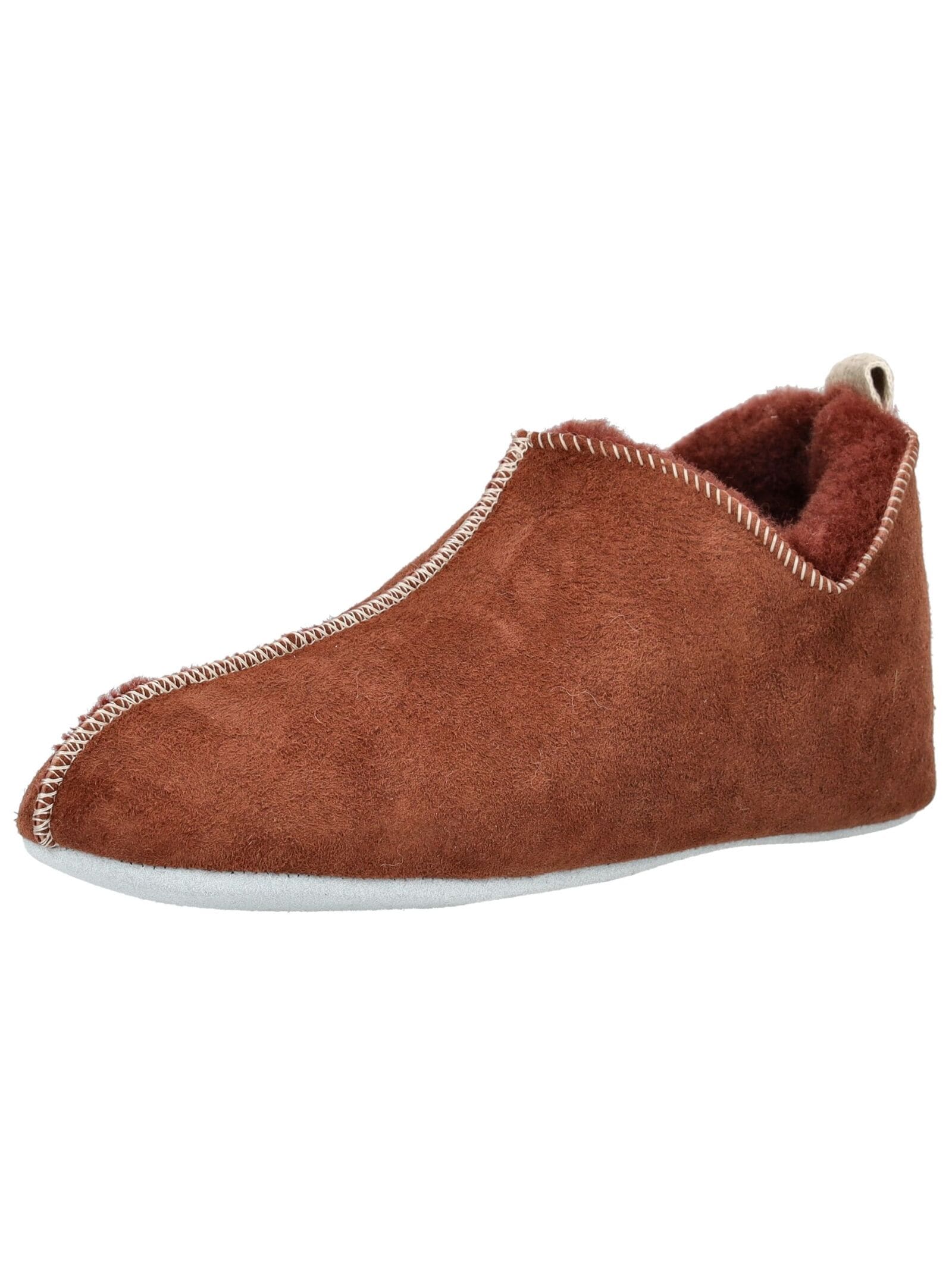 Hausschuh SHEPHERD "Shepherd Hausschuhe Veloursleder", Damen, Gr. 40, rot, Veloursleder, Schuhe