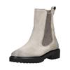 Stiefelette PAUL GREEN "Paul Green Stiefelette Veloursleder/Textil", Damen, Gr. 41, grau, Veloursleder, Textil, casual, Schuhe