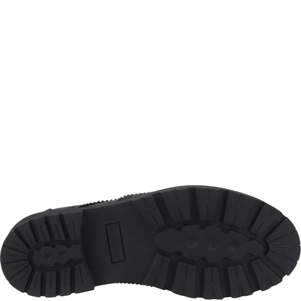 MAXINE Mädchen Leder-Schulschuhe Schwarz Image