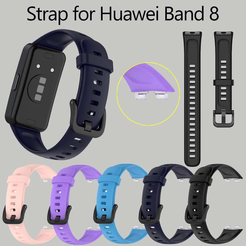 Silikon-Armband für Huawei Band 8 9 10, Armband, Armband, Gürtel Image