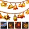 2025 Luci da campeggio a LED con motivo a forma di atmosfera da campeggio Lampada da fata decorativa per l