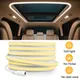 Decorazione di interni auto Illuminazione Striscia LED Alta luminosità 280 LED / M Luce ambientale COB Nastro al neon per nastro flessibile fai da te automatico