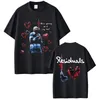 Heißer Verkauf Neue Chris Brown Breezy Bowl XX Tour 2025 T Shirts männer Frauen Hip Hop Mode Baumwolle T-shirt lose Übergroßen T-shirts