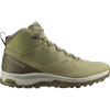 Winterstiefel SALOMON "OUTSNAP CSWP", Damen, Gr. 49, aloe, stone gray, coyote braun, Synthetik, Textil, sportlich, Schuhe, wasserdicht