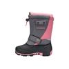 Winterboots KANGAROOS "KANGA-BEAN II", Damen, Gr. 32, steel grau, dusty rose, Synthetik, Textil, sportlich, Schuhe, Snowboots, Winterboots, Winterschuhe, herausnehmbarer Innenschuh