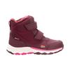 Winterstiefel TROLLKIDS "KIDS HAFJELL WINTER BOOTS", Gr. 29, rosa (rotwood, magenta), Synthetik, Textil, sportlich, Schuhe, wasserdicht, Klettverschluss, reflektierende Details