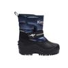Winterboots KANGAROOS "K-SHELL II METALLIC", Damen, Gr. 26, grisaille, metallic, Synthetik, Textil, sportlich, Schuhe, Snowboots, Winterboots, Winterschuhe, wasserabweisend