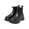Stiefel BUFFALO "Buffalo ASPHA CHELSEA WARM - VEGAN BOX - BLACK", Damen, Gr. 40, schwarz, Kunstfaser, unifarben, Schuhe