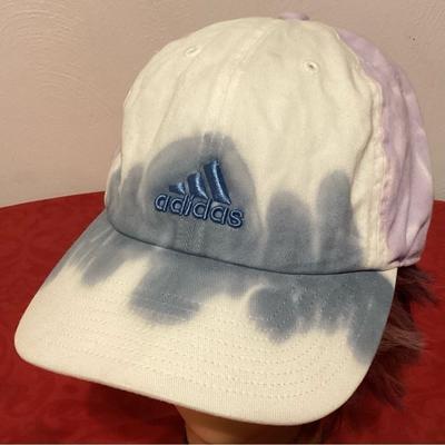 Adidas Accessories | Adidas Baseball Women's Hat Cap Os Tie Dye New Athletic Tennis Running Golf New! | Color: Blue/Purple | Size: Os
