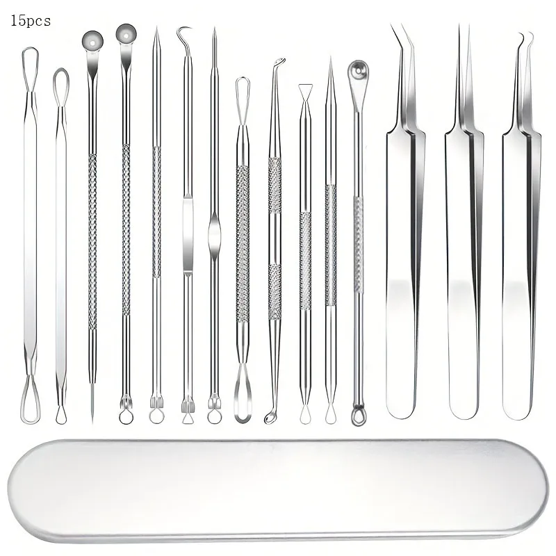 11/15 pièces outils pour points noirs nettoyage en profondeur ensemble de soins de la peau du visage pour maman, tous les Types de peau, cadeau idéal pour les soins du visage, outils de soins du