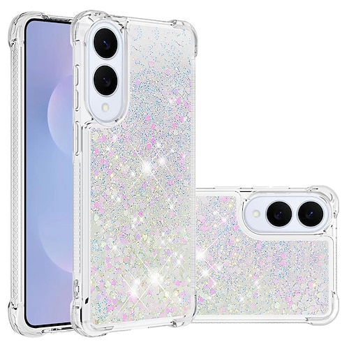 Handy Hülle Handyhüllen Für Samsung Galaxy S26 Ultra Plus S25 S24 S23 S22 Plus Ultra A56 A36 A26 A16 A55 5G Brieftaschenhülle Bling Glitzer glänzend Stoßfest Farbverläufe PC Image
