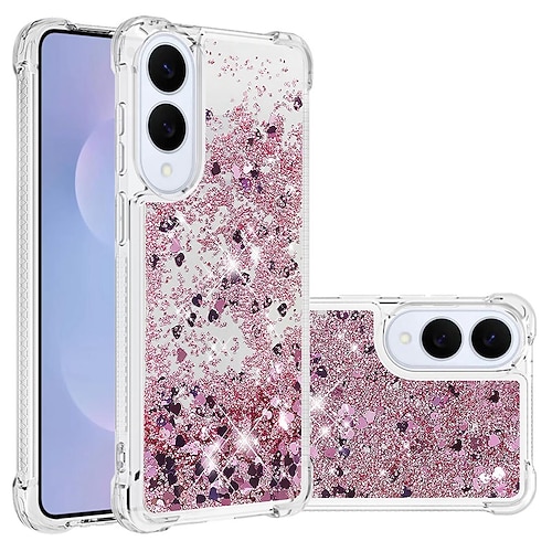 Handy Hülle Handyhüllen Für Samsung Galaxy S25 S24 S23 S22 Plus Ultra A56 A36 A26 A16 A55 5G A35 5G Brieftaschenhülle Bling Glitzer glänzend Stoßfest Farbverläufe PC Image