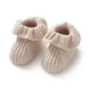 0-18 m Kleinkind Wram Erste Wanderer Stiefel Winter Herbst Kleinkind Outdoor Indoor Schuhe Kleidung Zubehör Baby Mädchen Schuhe gestrickt