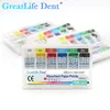 GreatLife Dent 200 teile/schachtel Tipps Kegel 0,2/0,4/0,6 Größe 15/20/25/30/35/40 Dental Wurzel Feuchtigkeit Absorbierende Papier Punkte Mit Skala