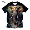 Elefant 3D Gedruckt T-shirt Hip-hop Lustige Mode Tops Cool T T-shirt Plus Größe Kinder T-shirt männer Shirts frauen Y2k t-shirts