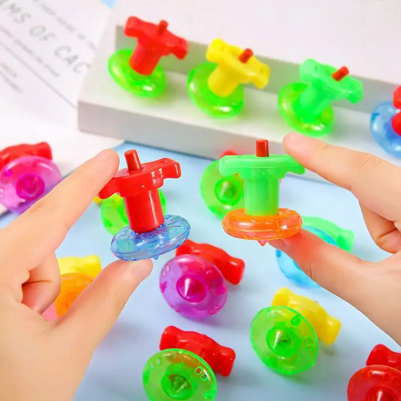 10/20pcs Rotating Gyro Kids Birthday Party Favor Gifts School Prize Festival Giveaways Children Christmas Party Gift Bag Fillers