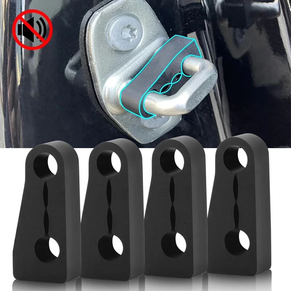 4 stücke Auto Türschloss Sound Deadener Dämpfer Puffer Für Peugeot 208 308 508 2008 3008 Für Citroen C3 C4 c5 DS3 DS4 DS5 Gehörlose Dichtung Image