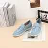 Frau Schuhe Loafers Mode l k Keine Casual Gummi Kid Wildleder Damen Loafers Loafers Schuhe Frau Fabrik