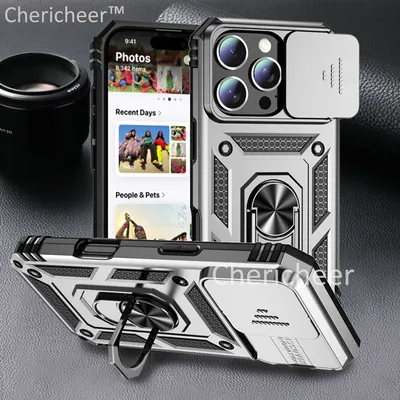 Heavy Duty Ring Case For iPhone 11 Pro Max XS XR 6s 6 s 7 8 Plus SE 2020 2022 Kickstand Camera Protect Cover i Phone XS Max Case