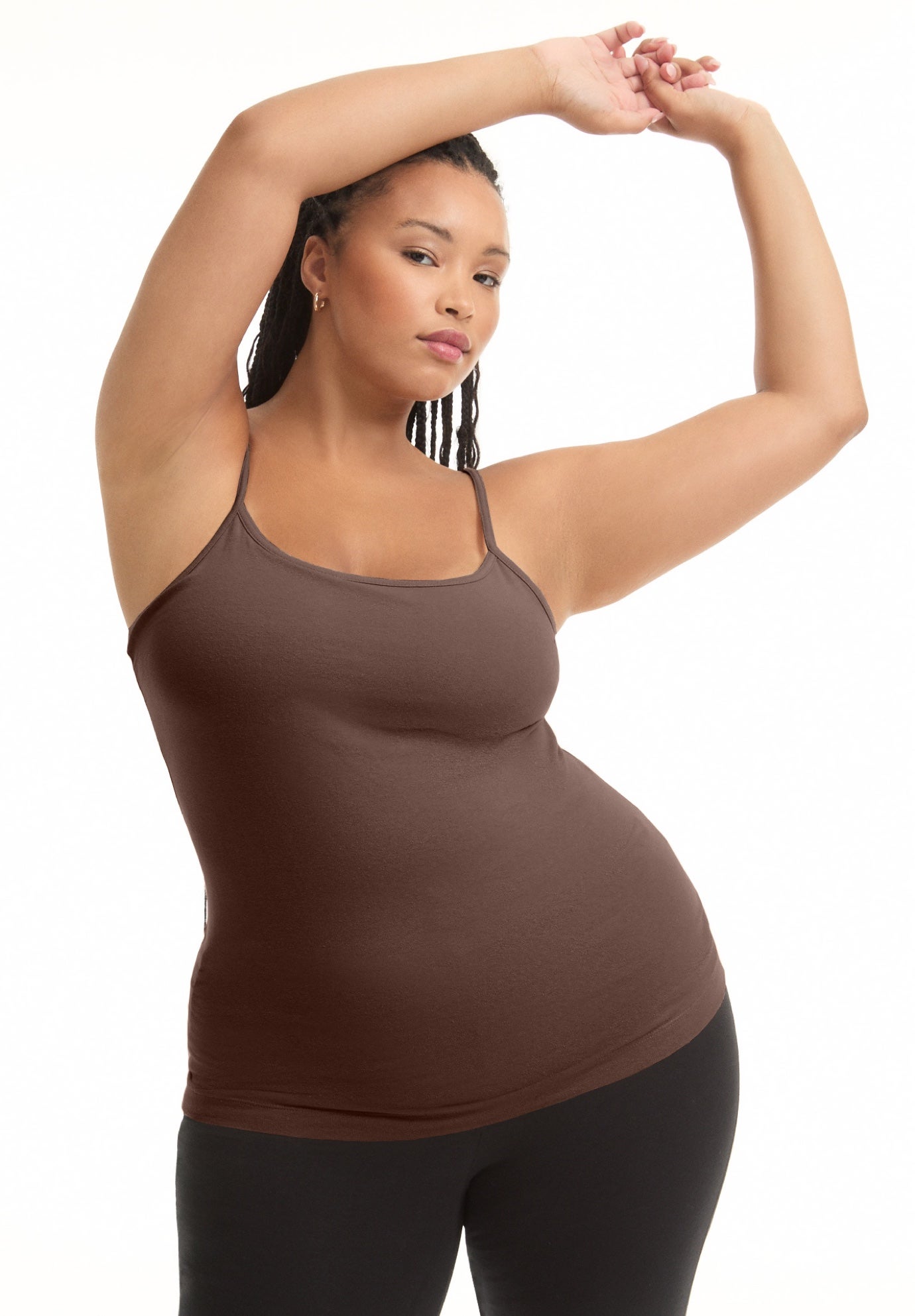 Plus Size Women's One+Only Bra Cami by June & Vie in Cappuccino (Size 18/20)