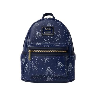 Women's Loungefly x Disney Winnie the Pooh Constellation Mini Backpack Glow-In-the-Dark by Loungefly in Blue (Size ONE SIZE)