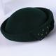 Copricapo 100% lana Berretto cappello Cappelli da pescatore Occasioni speciali Festa / Serata Kentucky Derby cocktail Astco reale Di tendenza Elegante Con Fiocco Borchie Copricapo Copricapo
